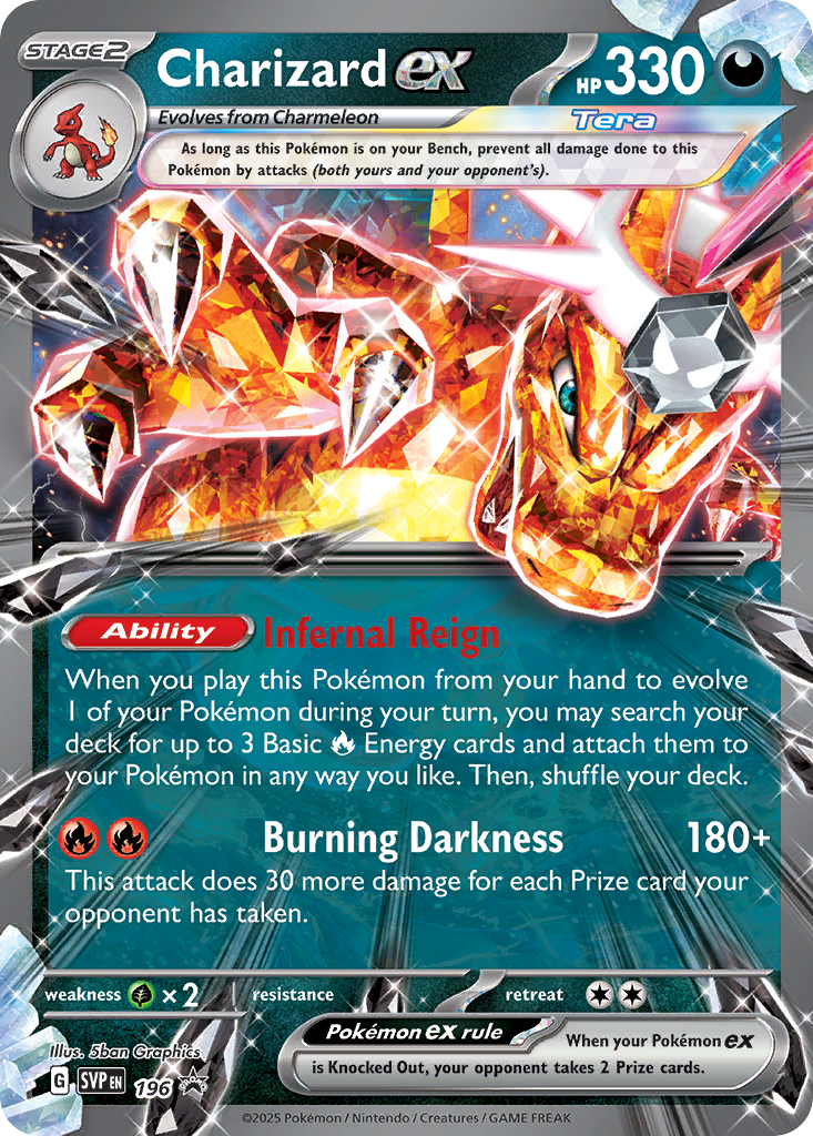 Charizard ex — Scarlet & Violet Black Star Promos #196 / 224