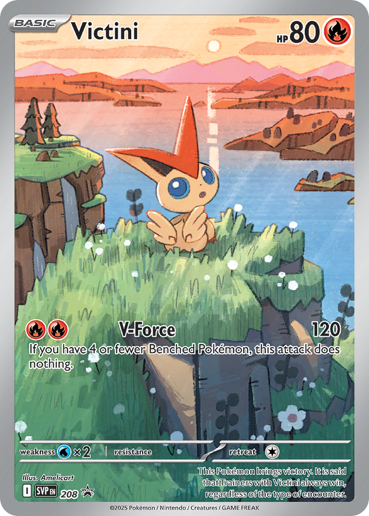 Victini — Scarlet & Violet Black Star Promos #208 / 224
