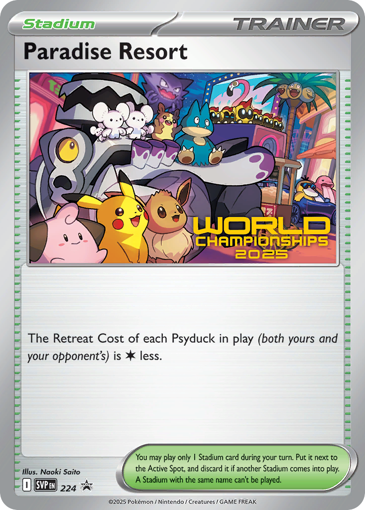 Paradise Resort — Scarlet & Violet Black Star Promos #224 / 224