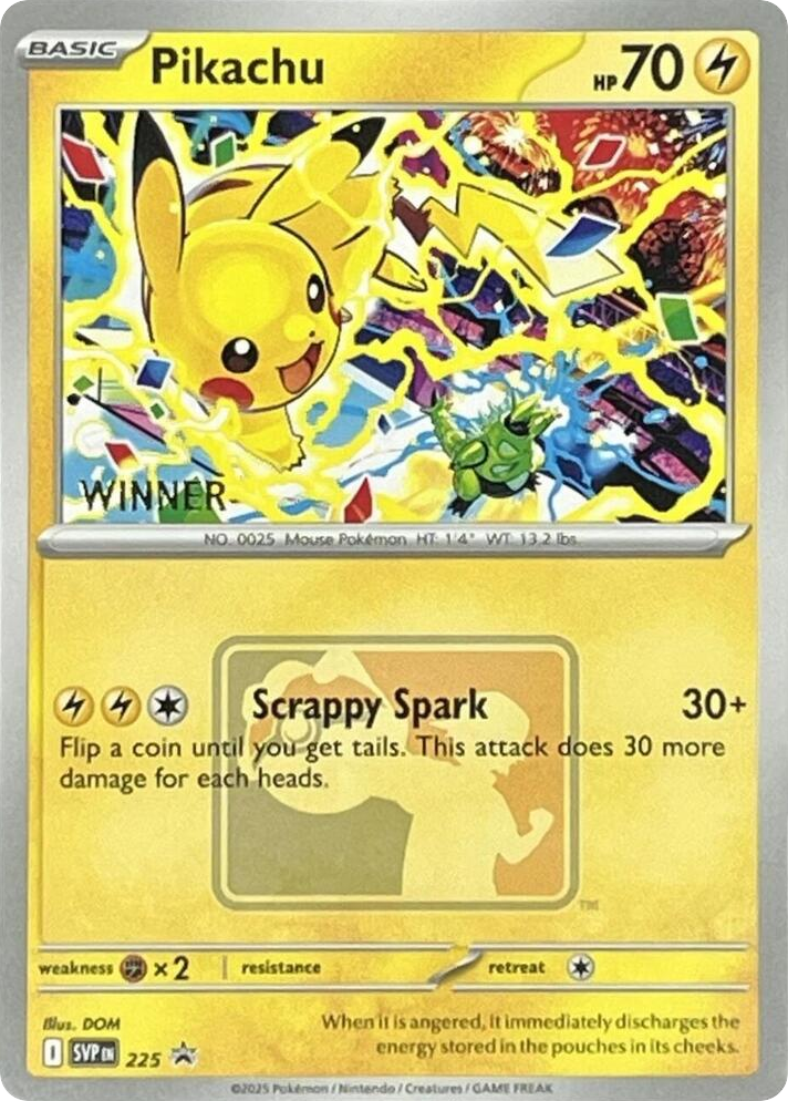 Pikachu — Scarlet & Violet Black Star Promos #225 / 224