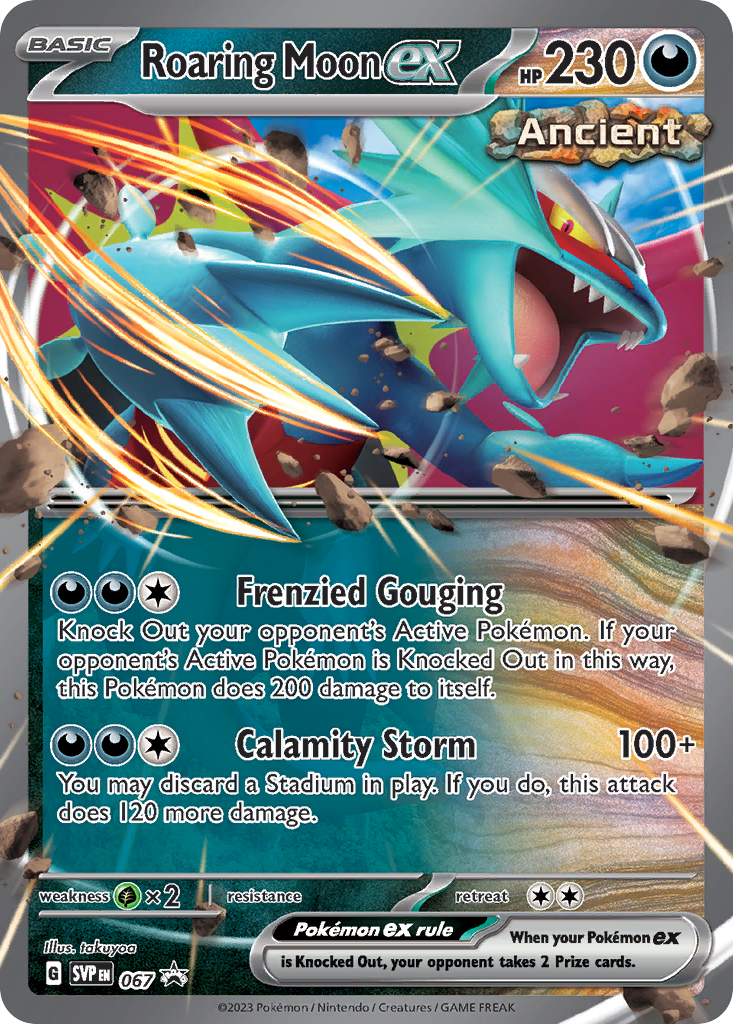Roaring Moon ex — Scarlet & Violet Black Star Promos #067 / 224
