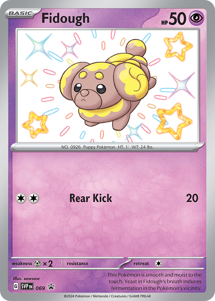 Fidough — Scarlet & Violet Black Star Promos #069 / 224