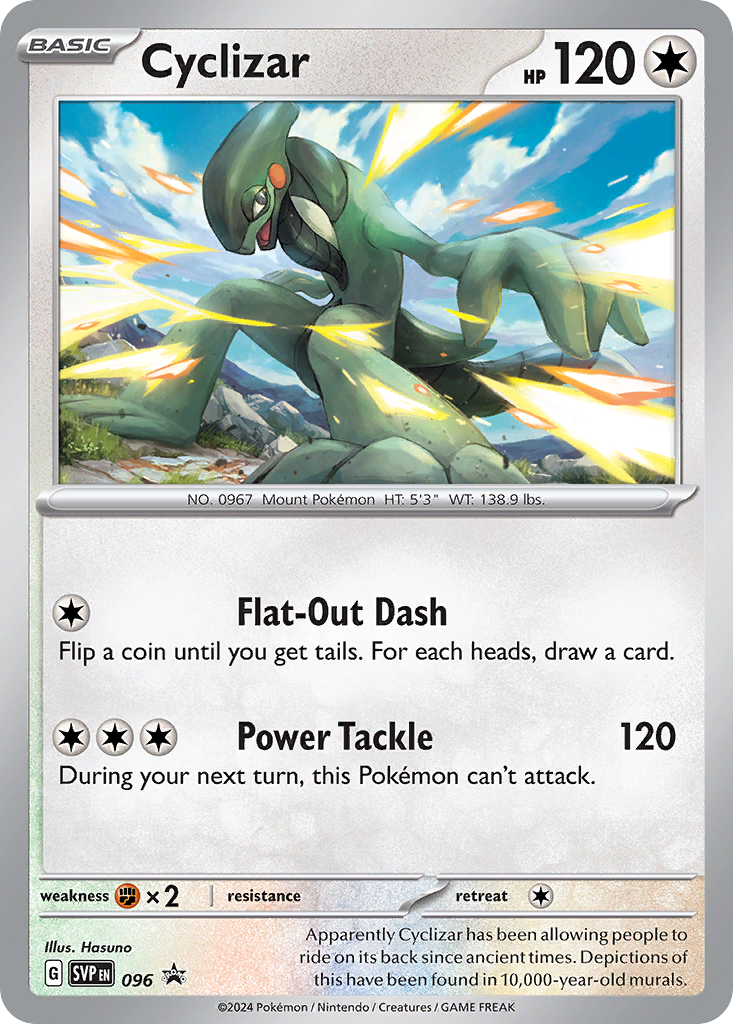 Cyclizar — Scarlet & Violet Black Star Promos #096 / 224