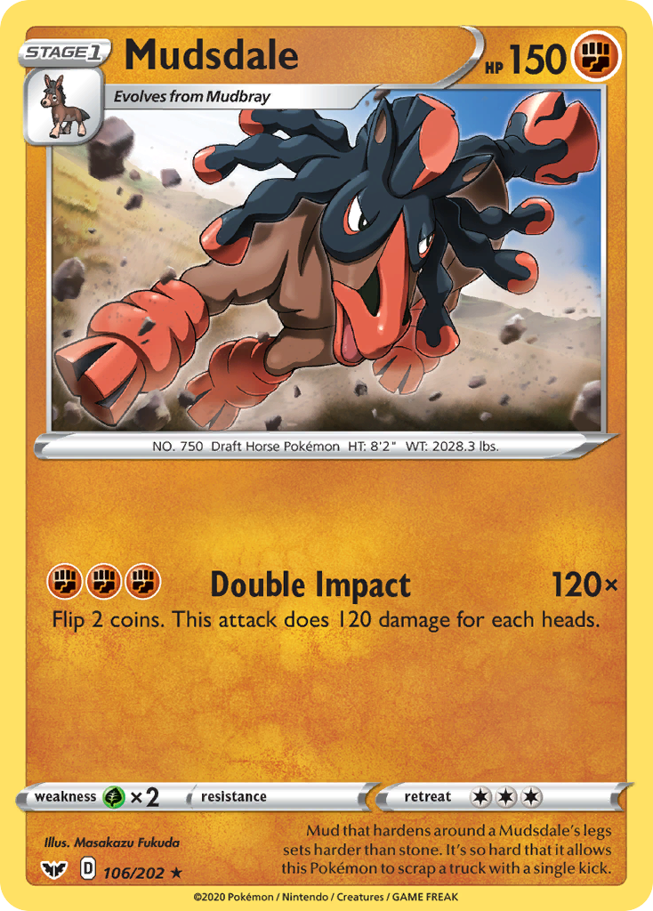Mudsdale — Sword & Shield #106 / 202