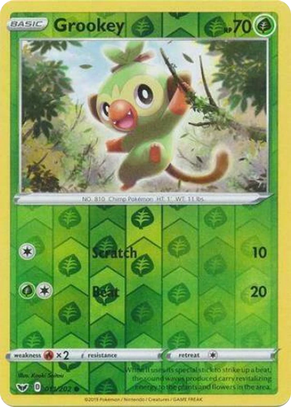 Grookey — Sword & Shield #011 / 202