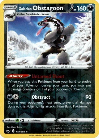 Galarian Obstagoon