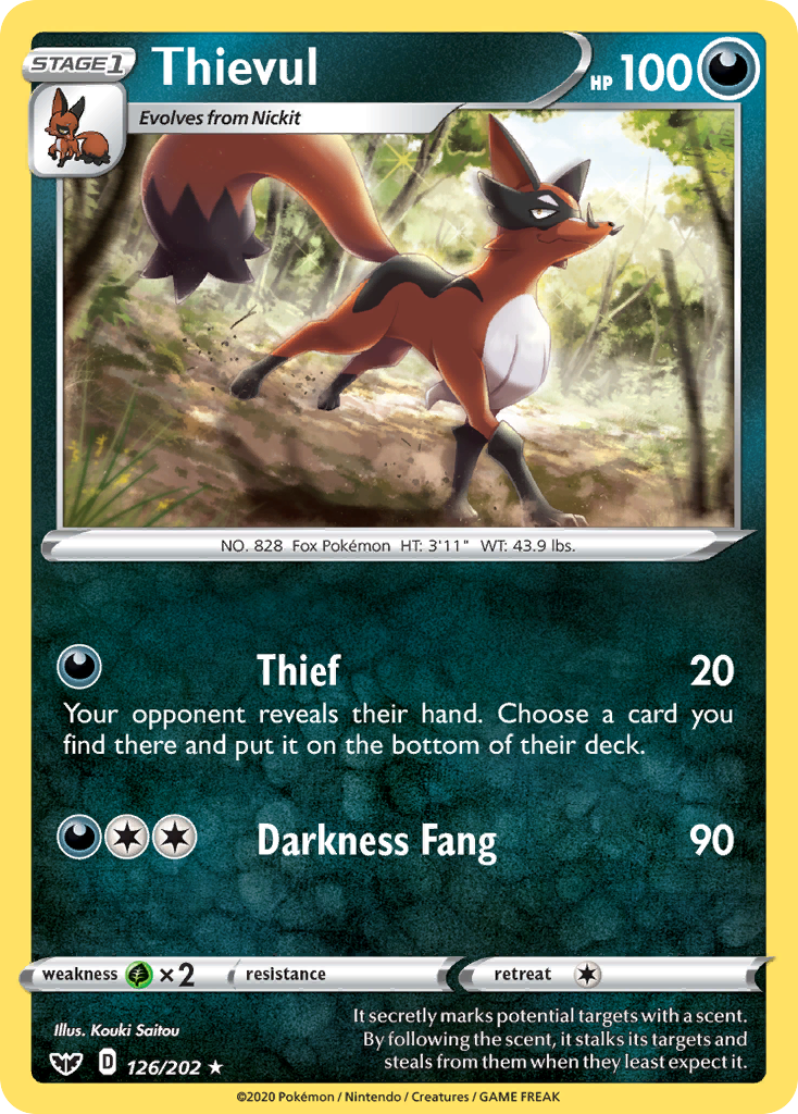 Thievul — Sword & Shield #126 / 202