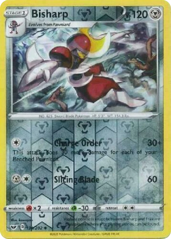 Bisharp — Sword & Shield #134 / 202