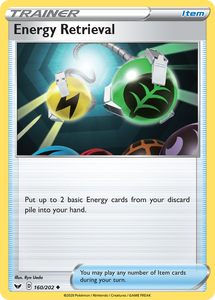 Energy Retrieval — Sword & Shield #160 / 202