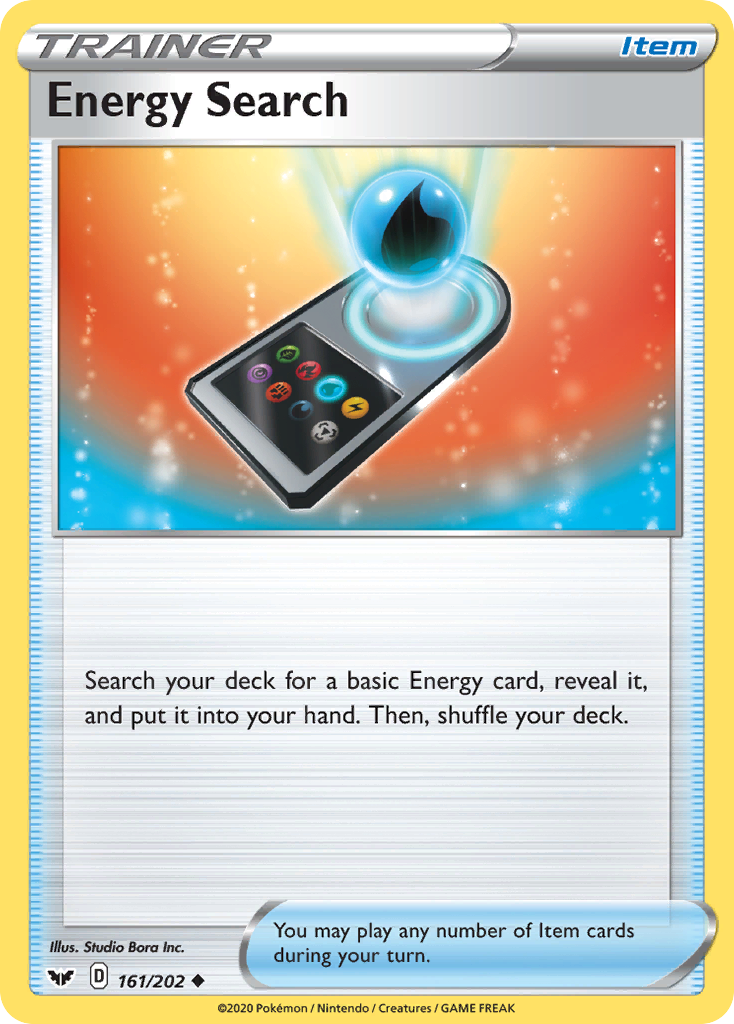 Energy Search — Sword & Shield #161 / 202
