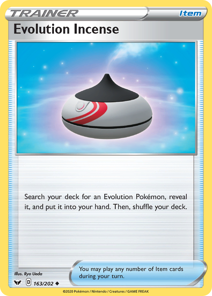 Evolution Incense — Sword & Shield #163 / 202