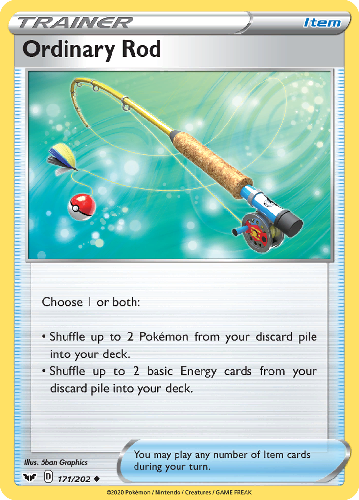 Ordinary Rod — Sword & Shield #171 / 202