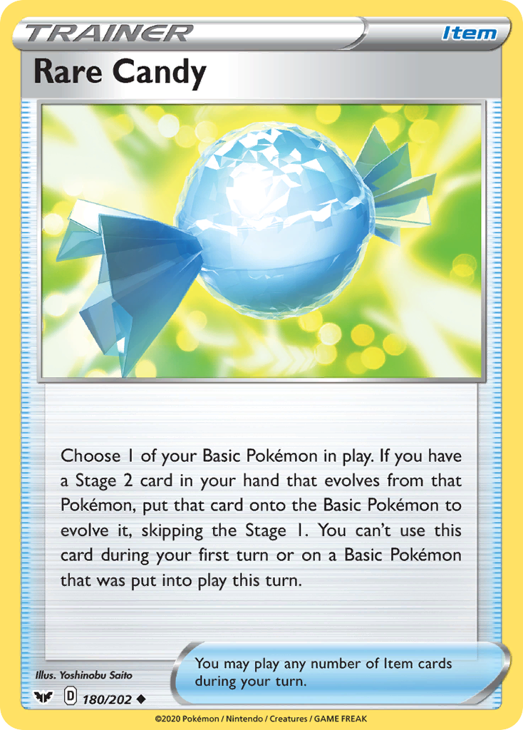 Rare Candy — Sword & Shield #180 / 202