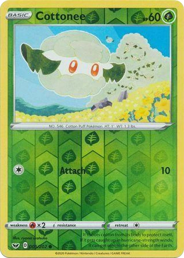 Cottonee — Sword & Shield #005 / 202