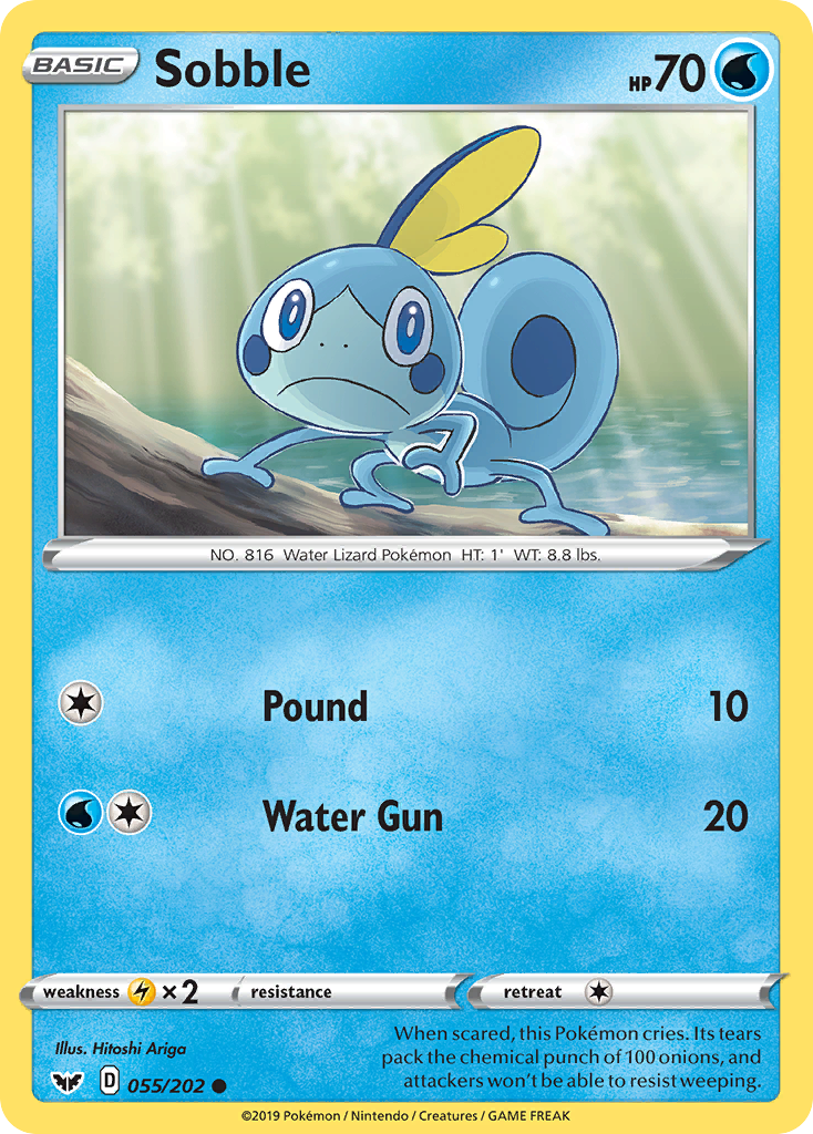 Sobble — Sword & Shield #055 / 202