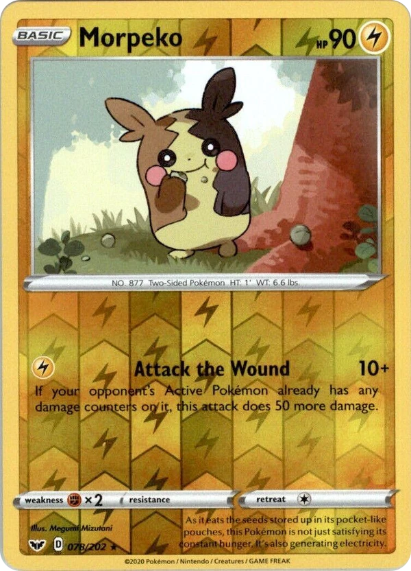 Morpeko — Sword & Shield #078 / 202