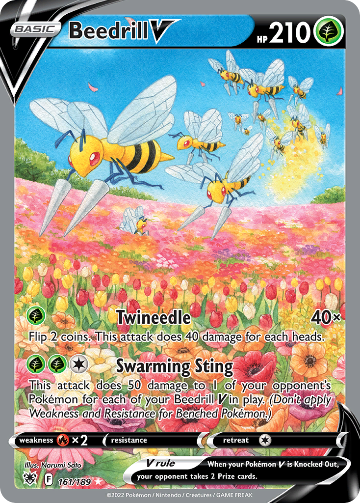 Beedrill V — Astral Radiance #161 / 189