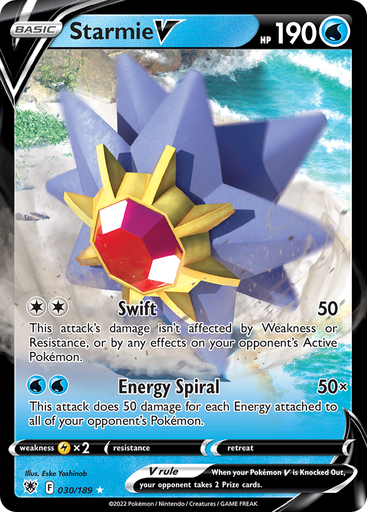 Starmie V — Astral Radiance #030 / 189