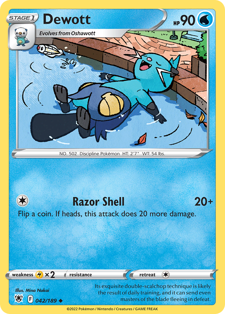Dewott — Astral Radiance #042 / 189