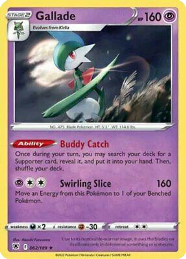 Gallade — Astral Radiance #062 / 189