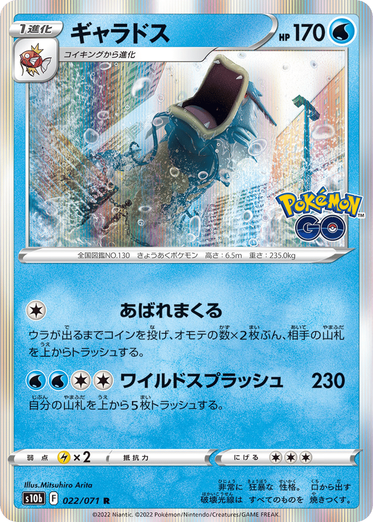Gyarados — Pokemon GO #022 / 71