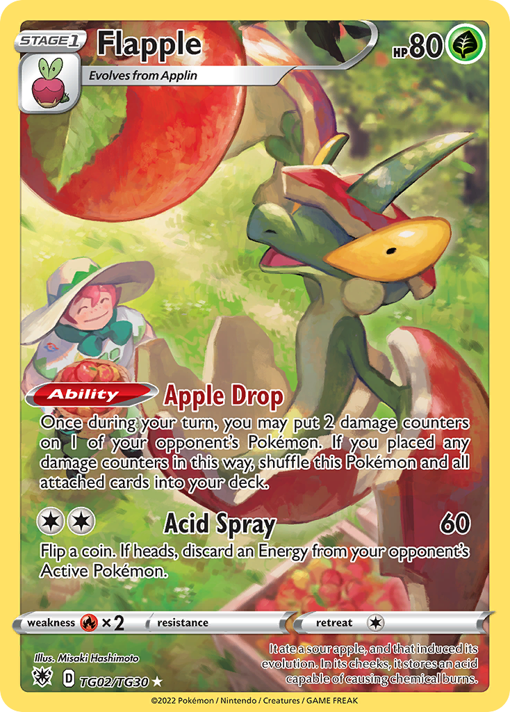 Flapple — Astral Radiance Trainer Gallery #002 / 30