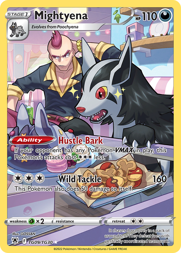 Mightyena — Astral Radiance Trainer Gallery #009 / 30