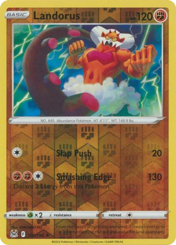 Landorus — Lost Origin #105 / 196