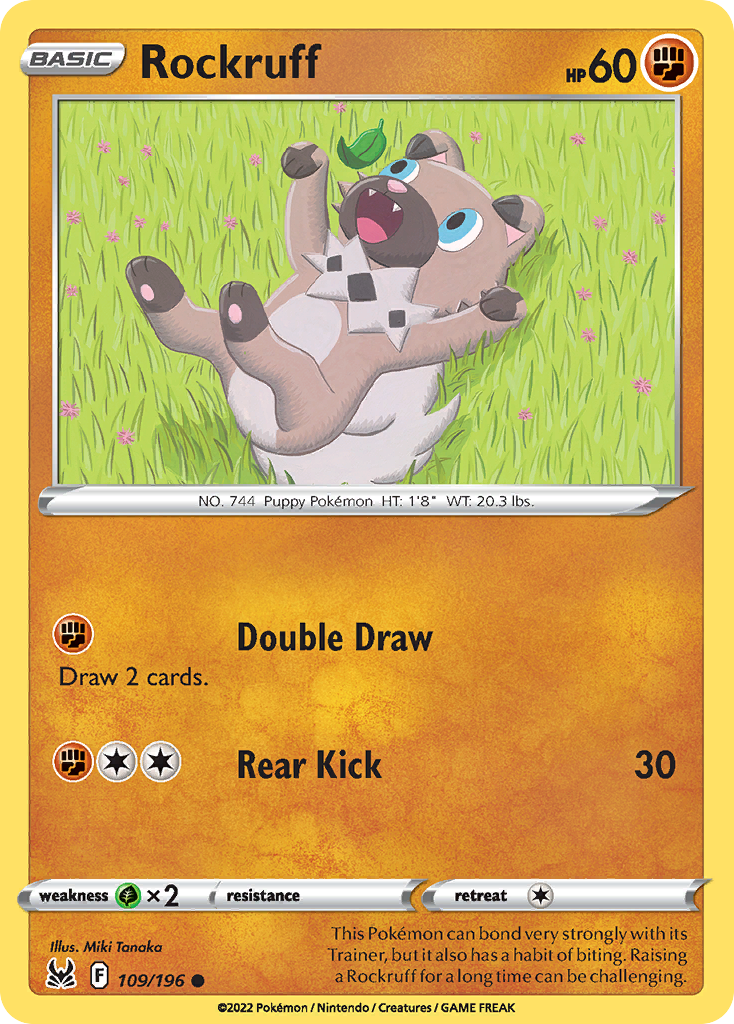 Rockruff — Lost Origin #109 / 196