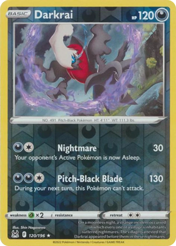 Darkrai — Lost Origin #120 / 196