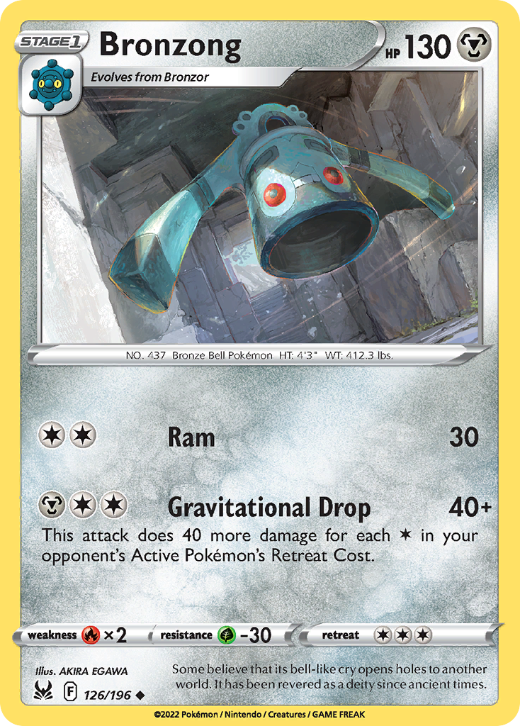 Bronzong — Lost Origin #126 / 196