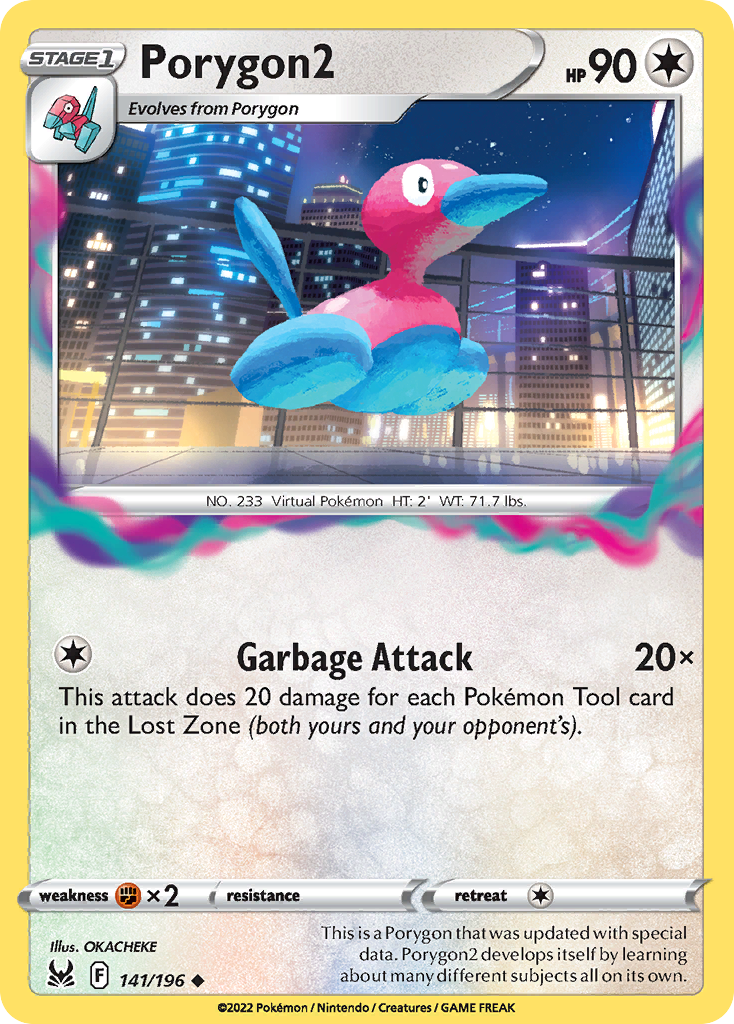 Porygon2 — Lost Origin #141 / 196