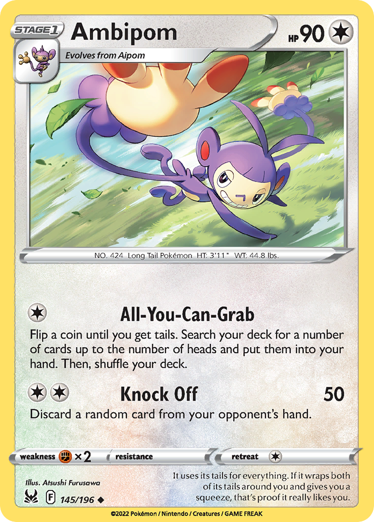 Ambipom — Lost Origin #145 / 196