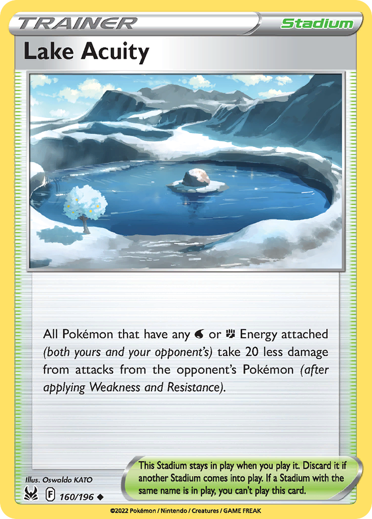 Lake Acuity — Lost Origin #160 / 196