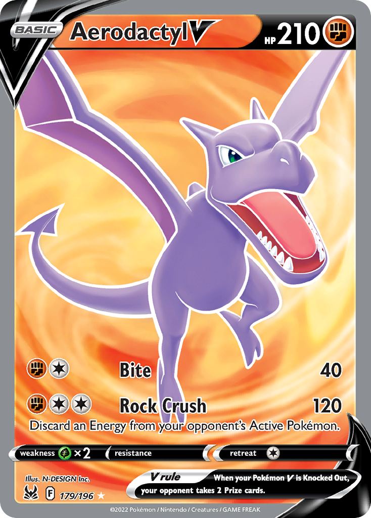 Aerodactyl V — Lost Origin #179 / 196