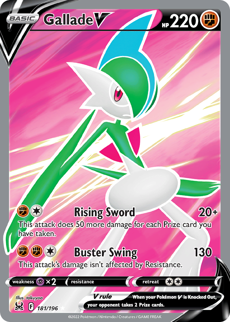 Gallade V — Lost Origin #181 / 196