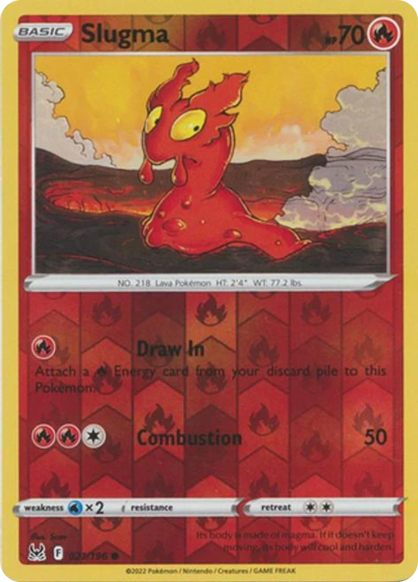 Slugma — Lost Origin #021 / 196