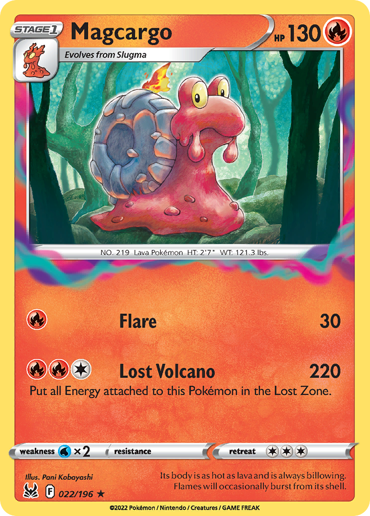 Magcargo — Lost Origin #022 / 196