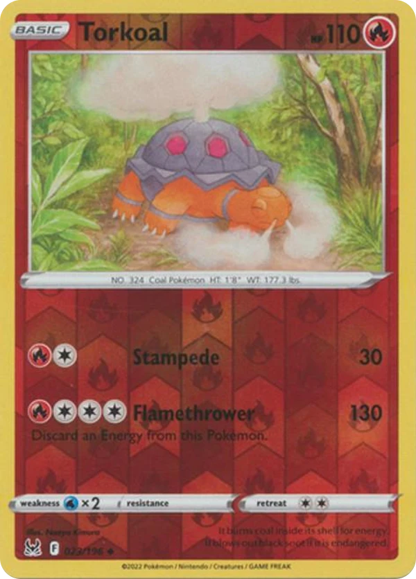 Torkoal — Lost Origin #023 / 196
