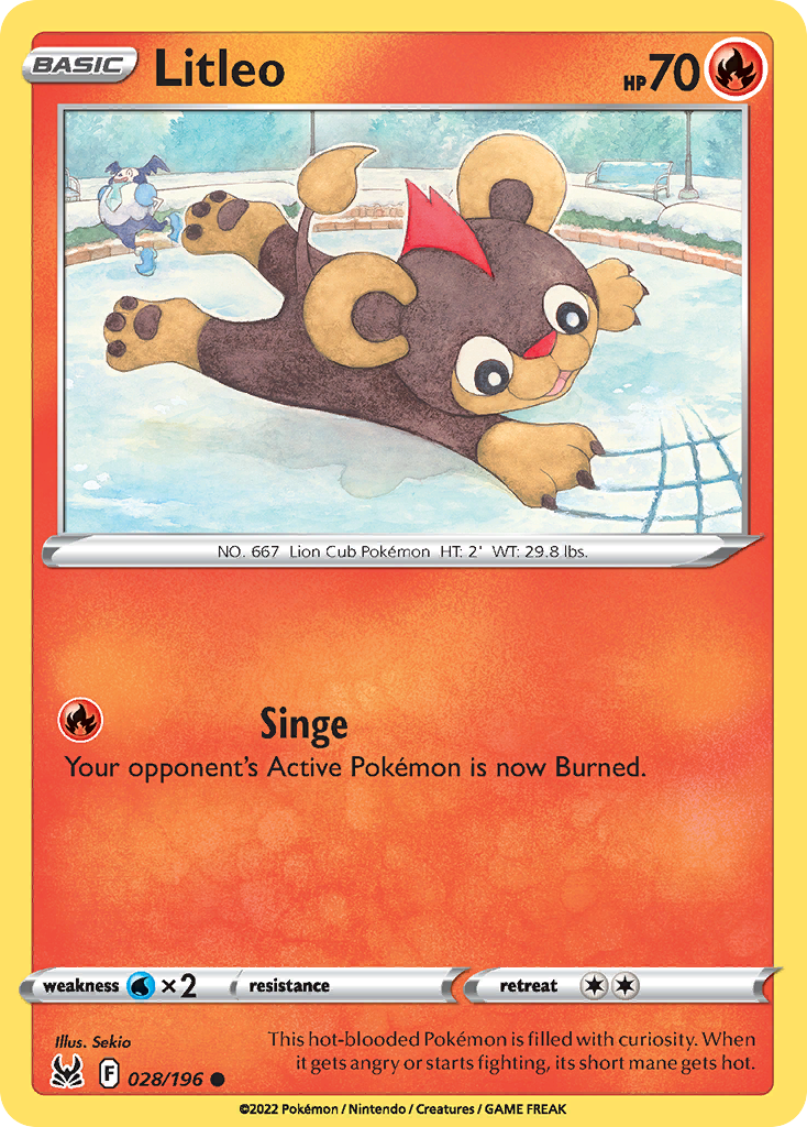 Litleo — Lost Origin #028 / 196