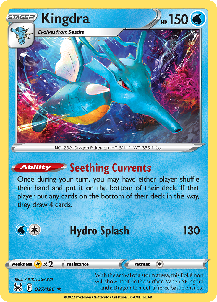 Kingdra — Lost Origin #037 / 196
