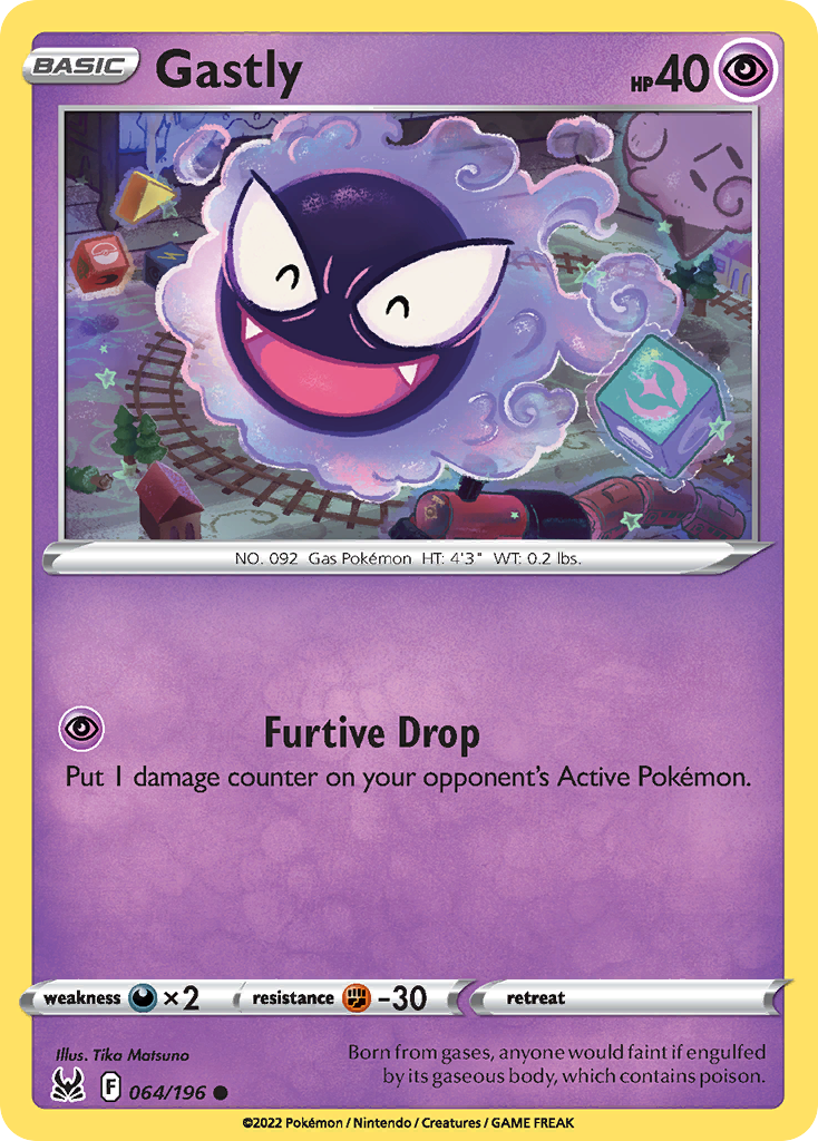 Gastly — Lost Origin #064 / 196