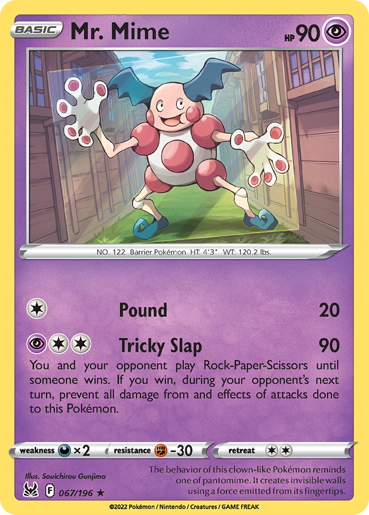 Mr. Mime — Lost Origin #067 / 196