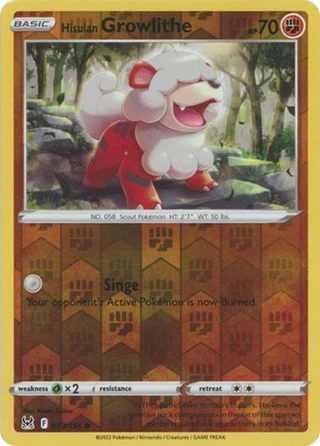 Hisuian Growlithe