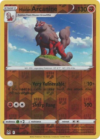 Hisuian Arcanine