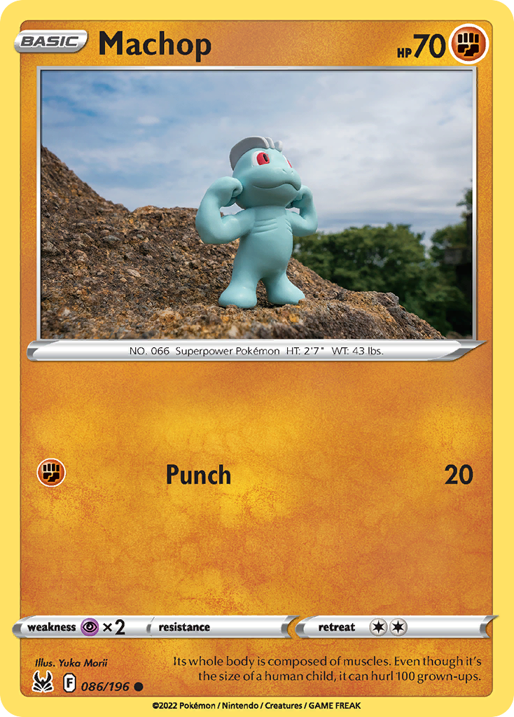 Machop — Lost Origin #086 / 196