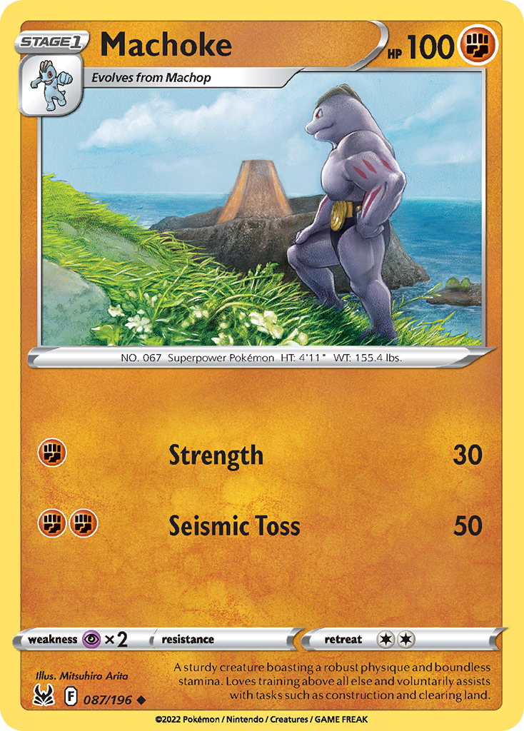 Machoke — Lost Origin #087 / 196