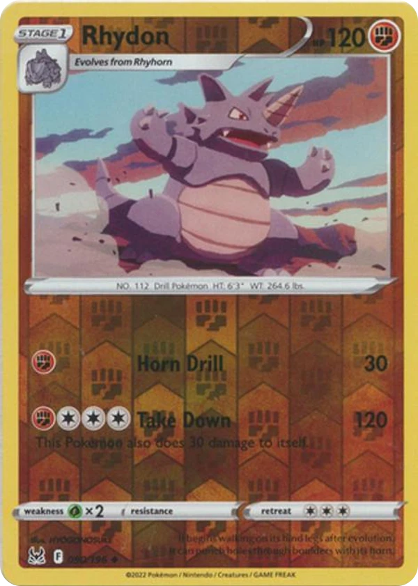 Rhydon — Lost Origin #090 / 196