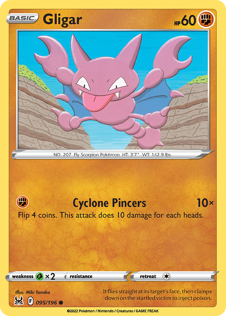 Gligar — Lost Origin #095 / 196