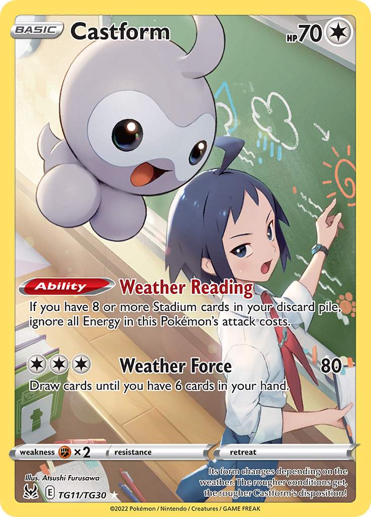Castform — Lost Origin Trainer Gallery #011 / 30